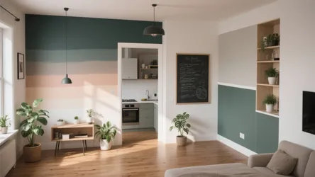 Wall with Paint: 5 Small-Space Ideas