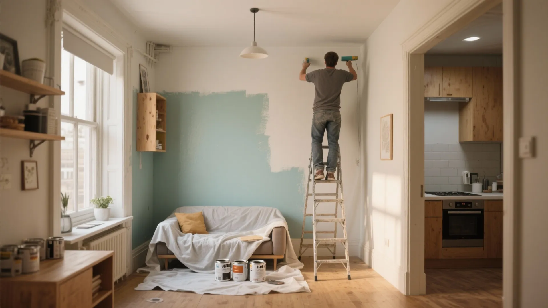Painting House Cost: 5 Budget Ideas: Practical small-space paint strategies that cut cost without killing style