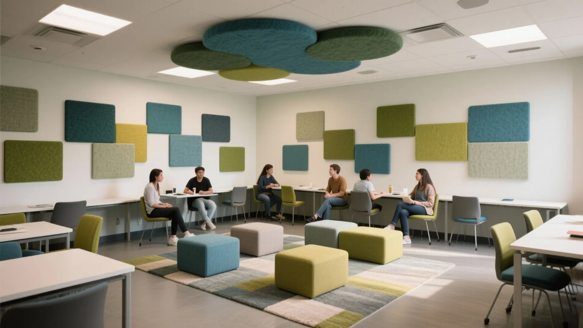 Acoustic Layers for Focus