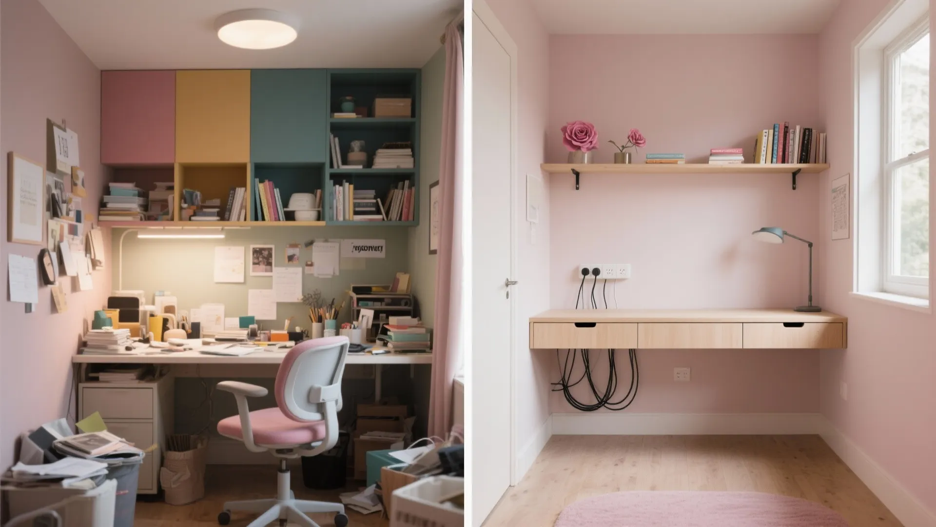Compact Layouts: Wall Desks, Niche Corners, and Foldables