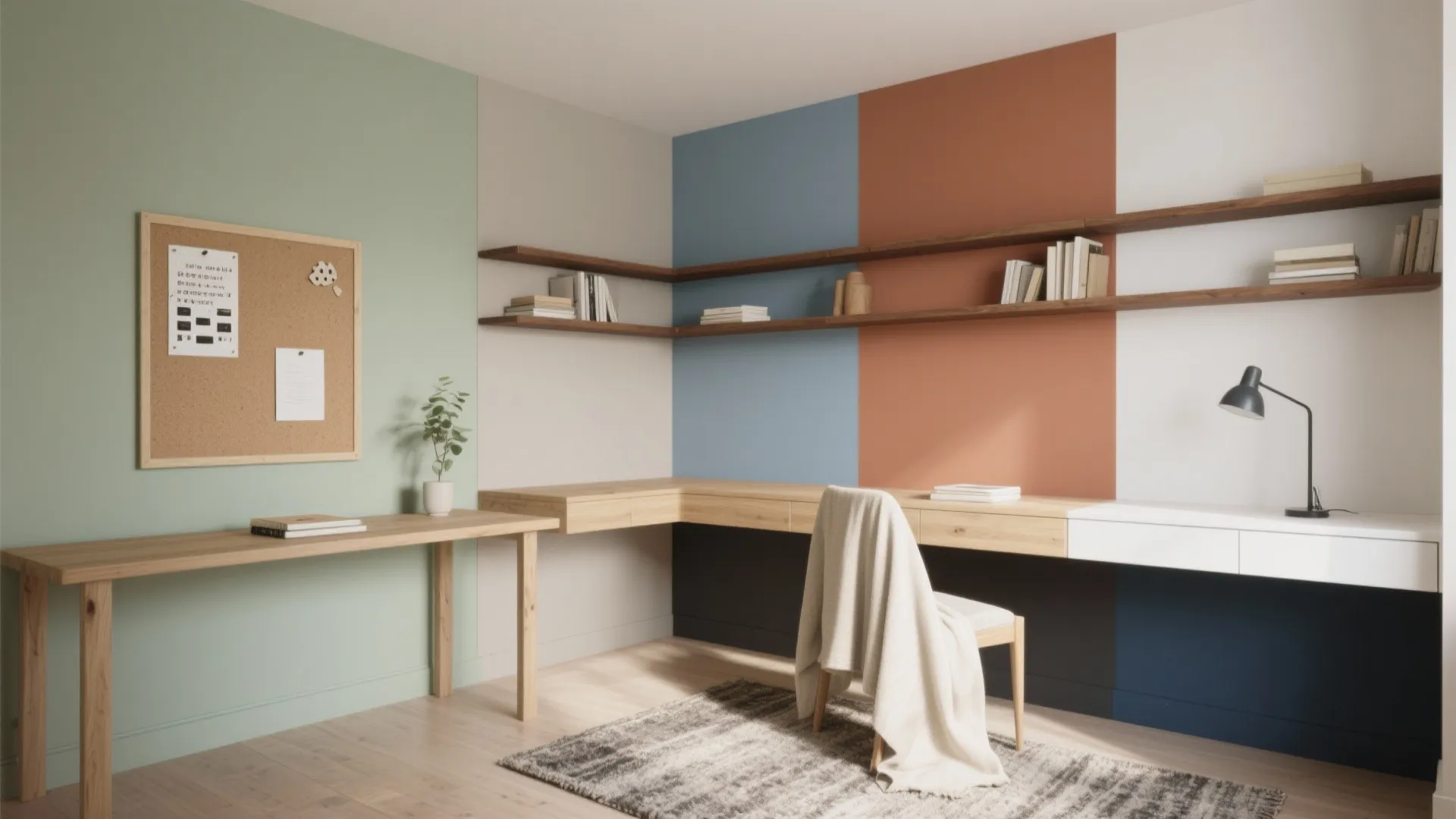 5 Study Room Color Ideas for Focus & Calm: A designer’s 5 color strategies to boost focus, comfort, and creativity in small study rooms