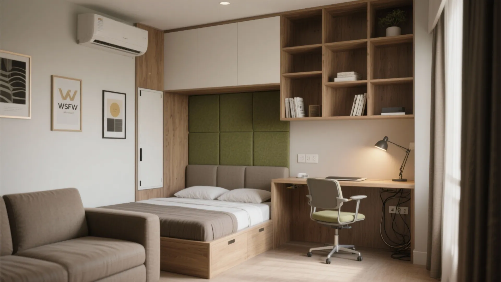 5) A flexible study–guest room that earns its keep