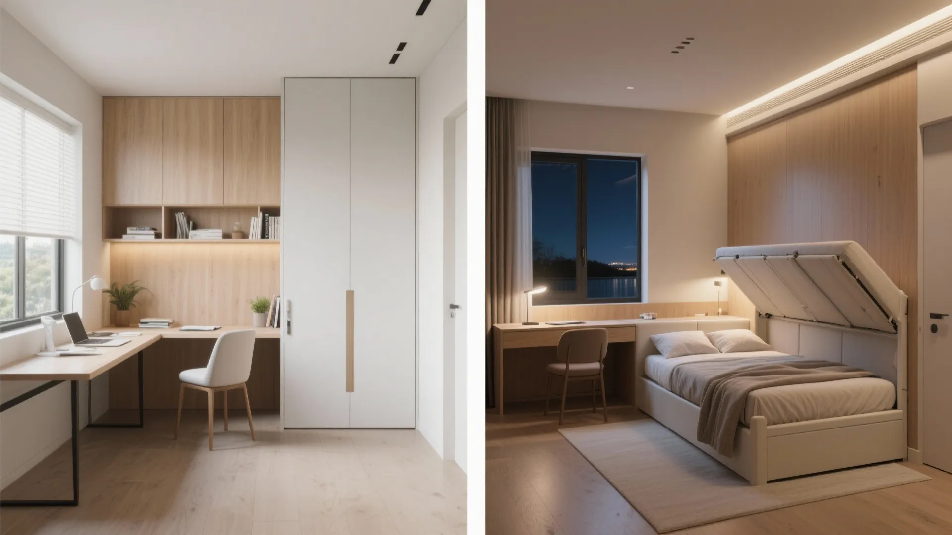 Flexible Rooms: Study-Guest Combo