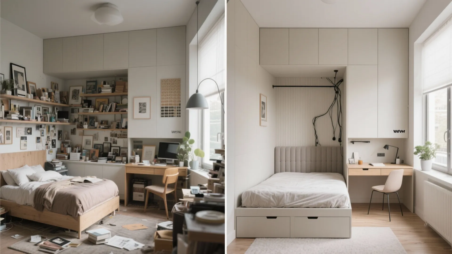 Convertible room planning: study, guest, and den in one