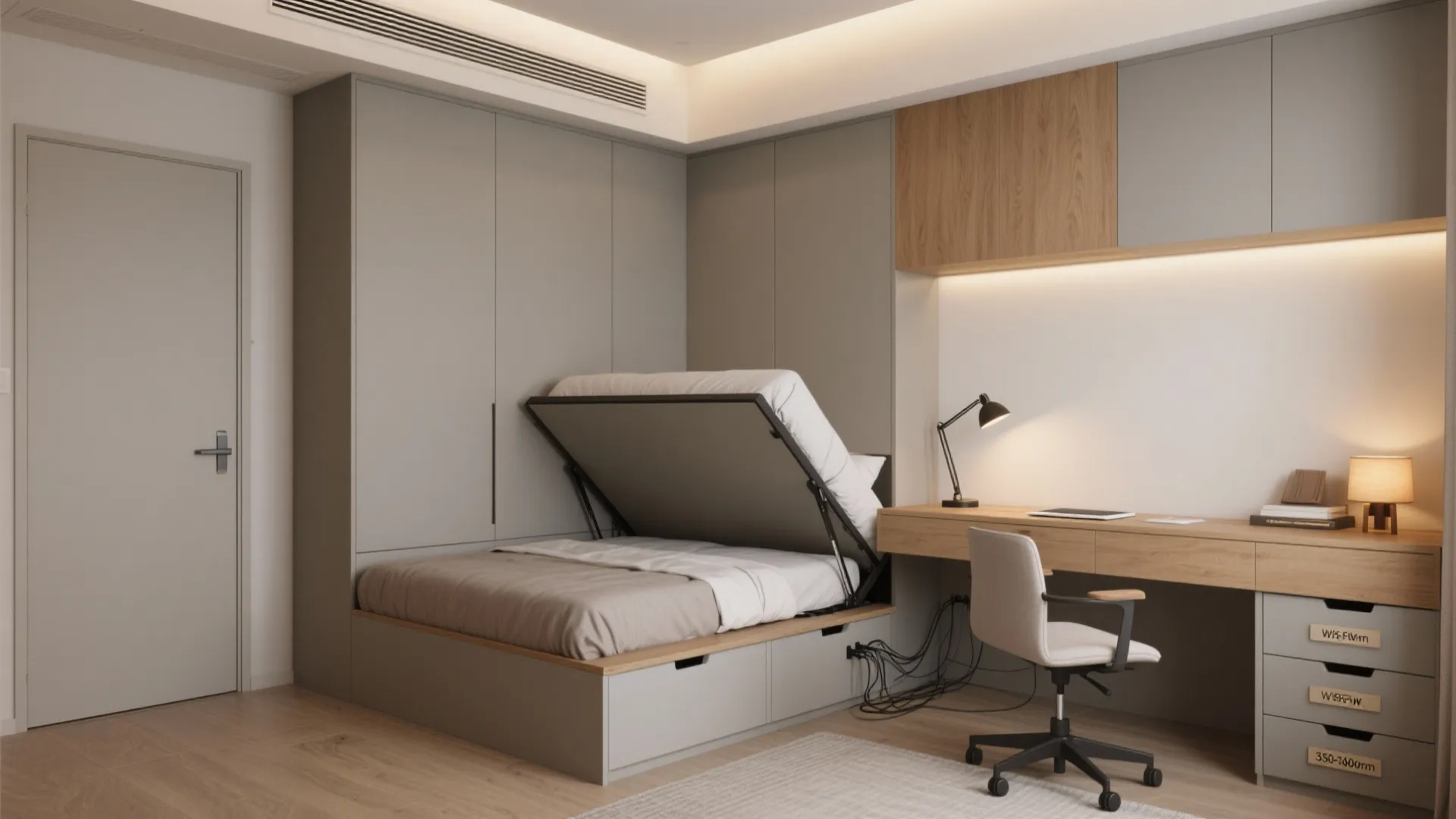 Flexible Third Room: Study-Guest Hybrid