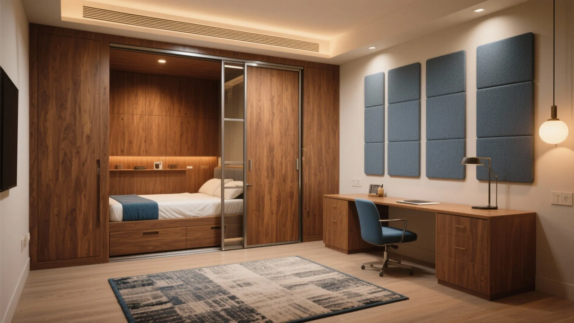 A Quiet, Convertible Study-Guest Suite