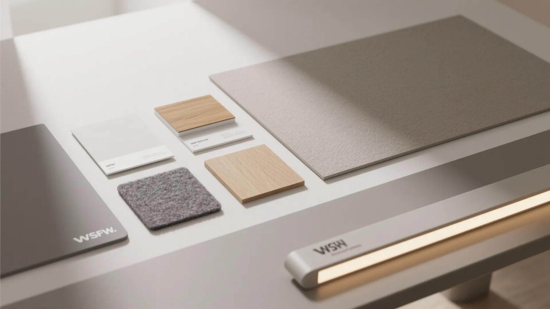 Warm wood accents for calmer study vibes