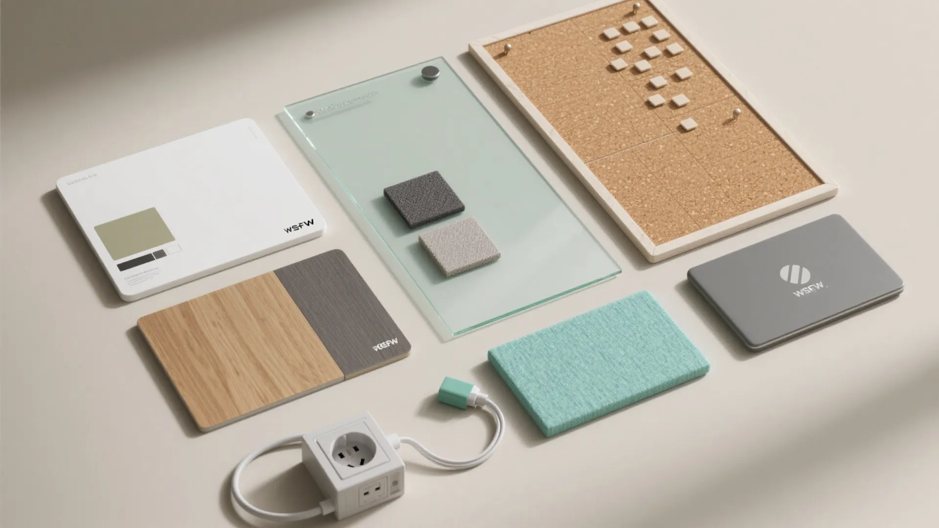 Writeable walls and “invisible” storage