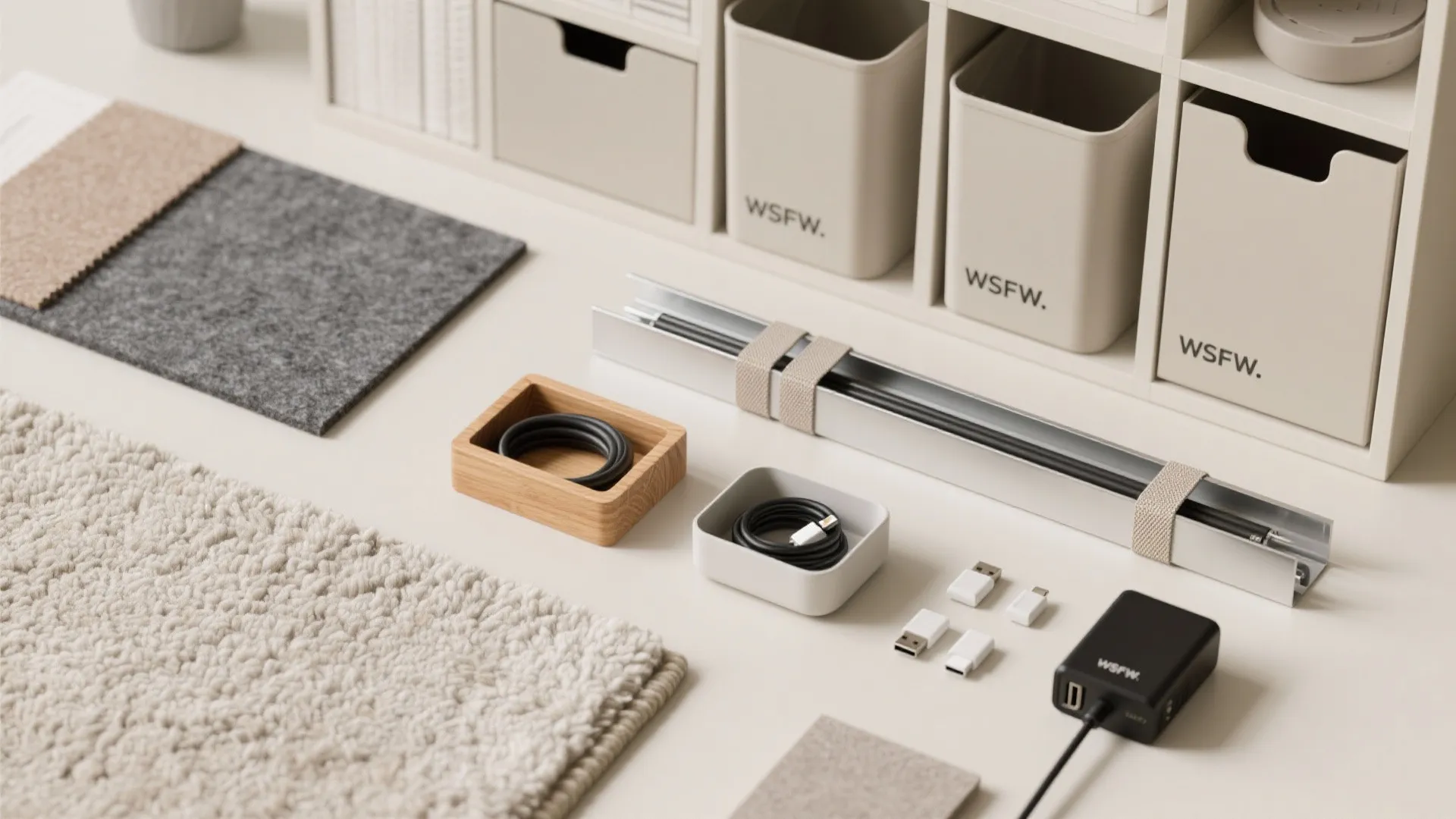 Zoned storage and cable discipline