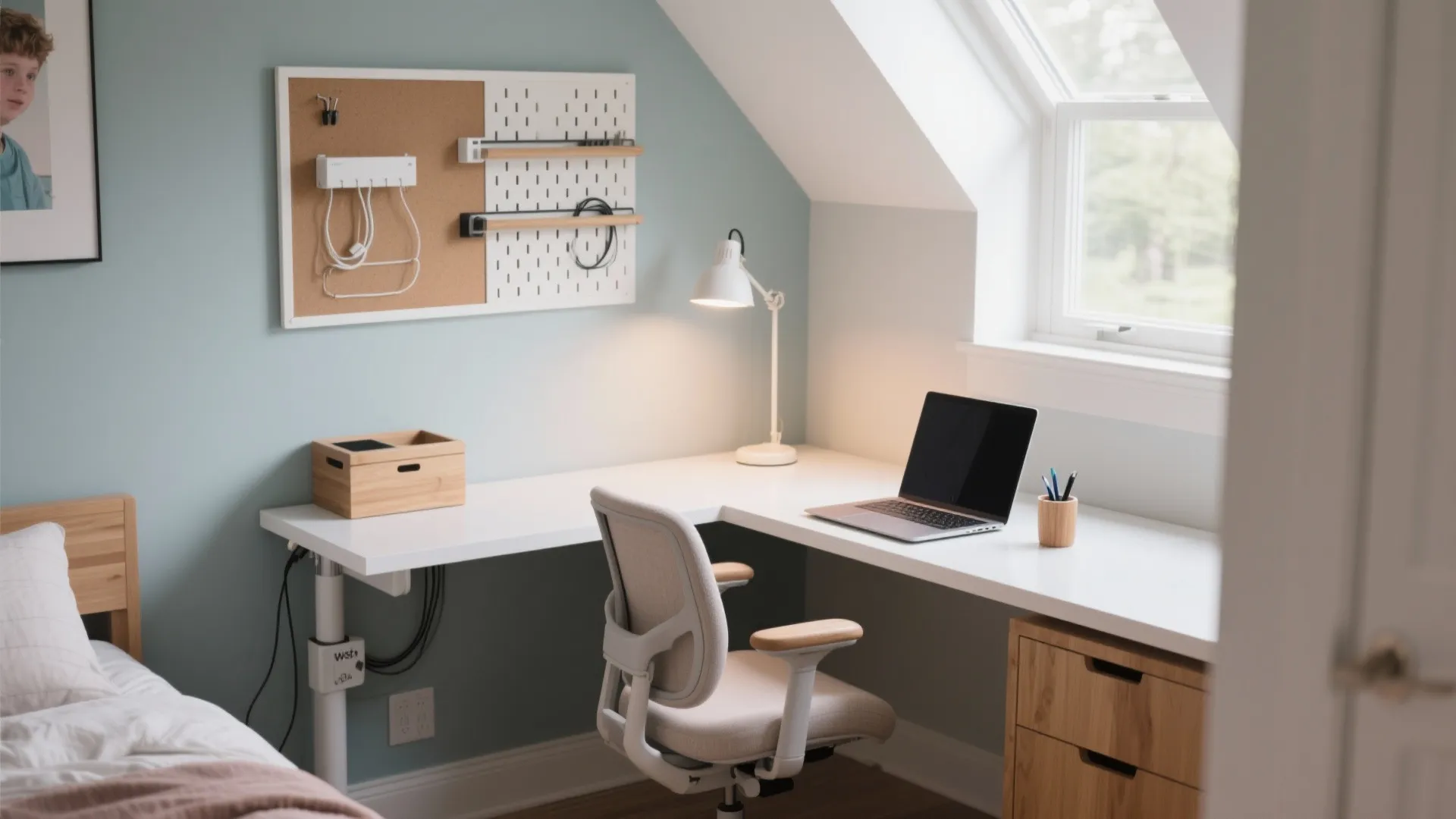 Ergonomic Study Nook for Focus