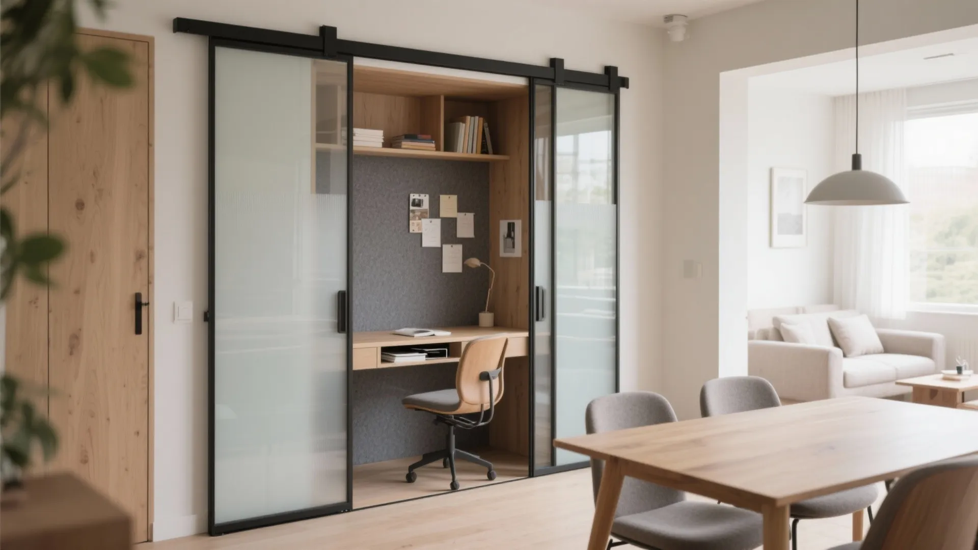 Sliding Doors and the Hybrid Study Nook