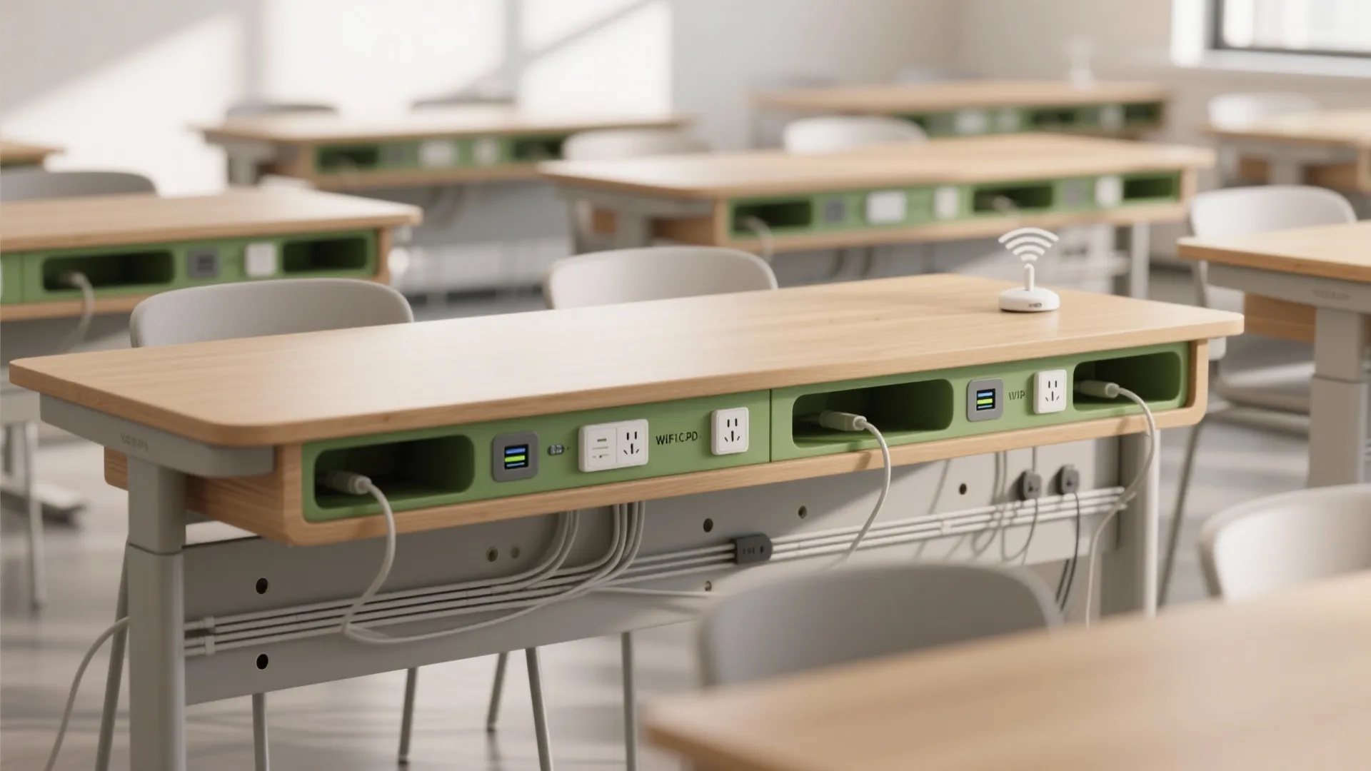 Power, tech, and cable hygiene by design