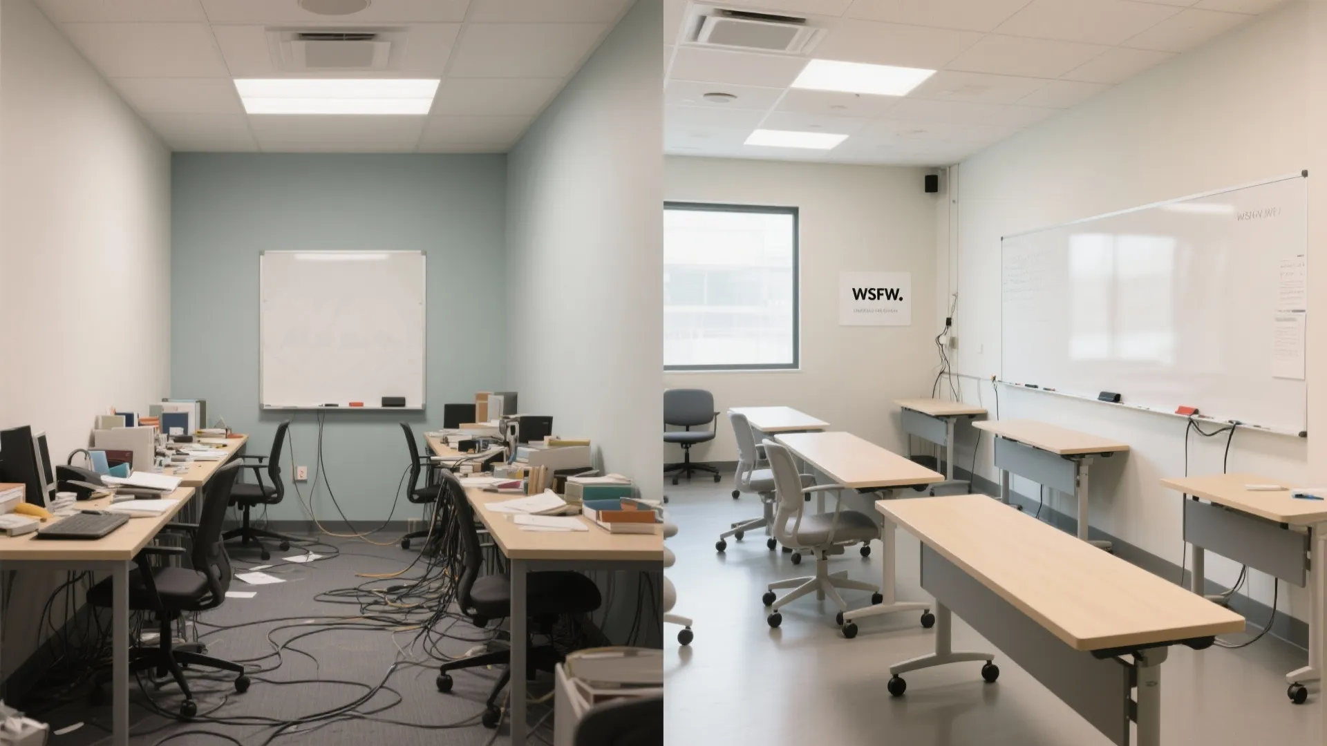 Modular furniture that flexes from solo to group