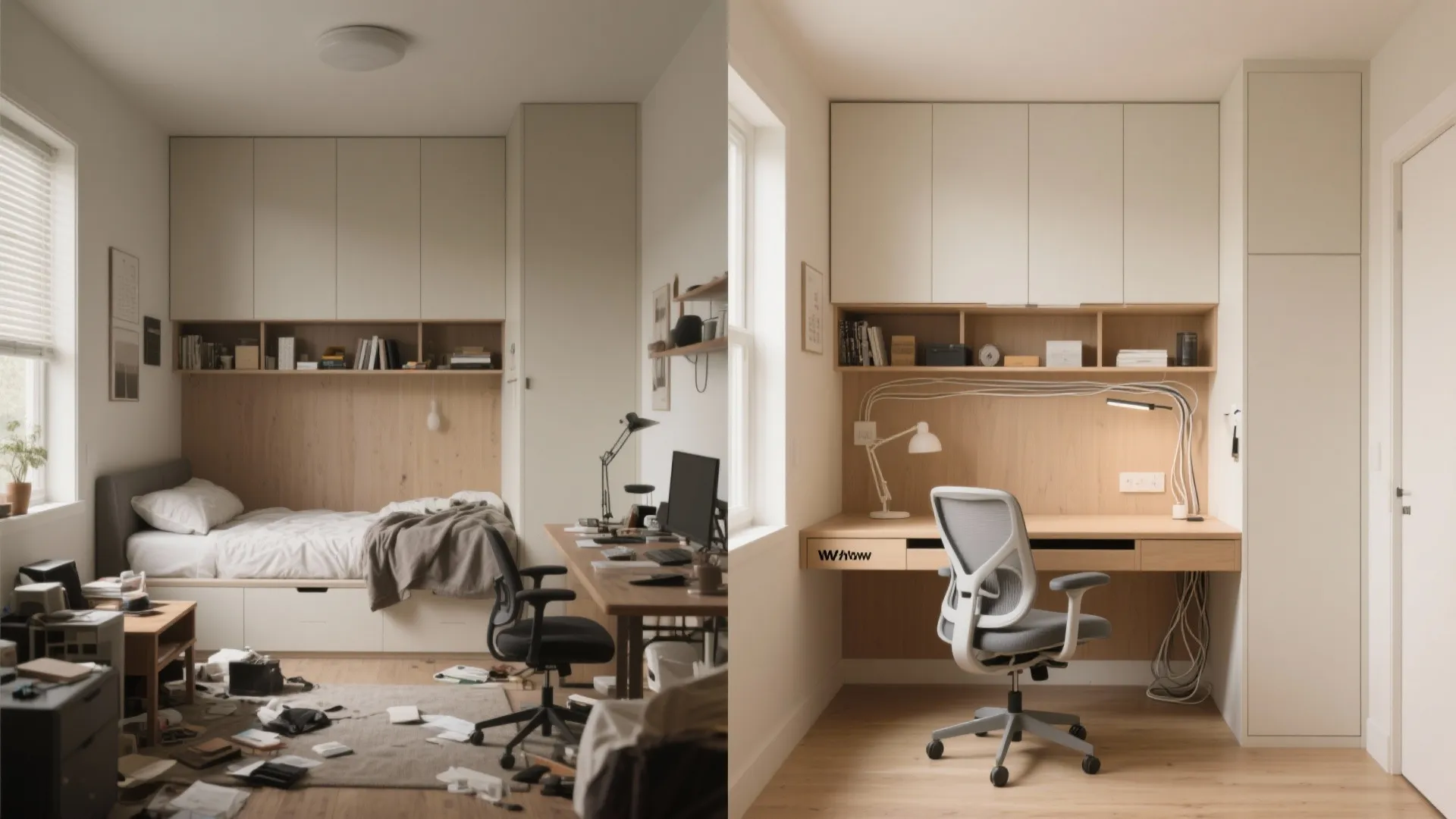 Flexible Study Nook and Guest Room Combo