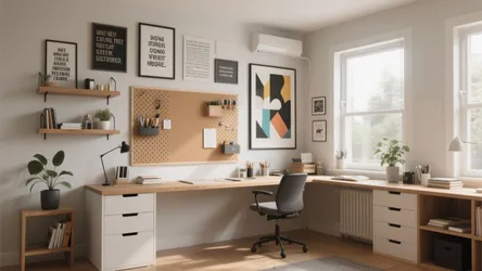 5 Inspiring Wall Decor Ideas for Your Study Room