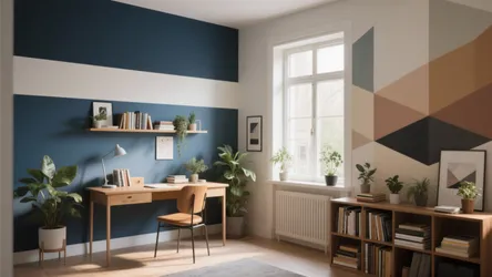 5 Inspired Study Room Wall Painting Ideas