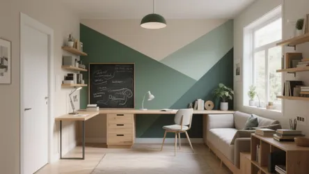 5 Wall Painting Ideas for a Study Room