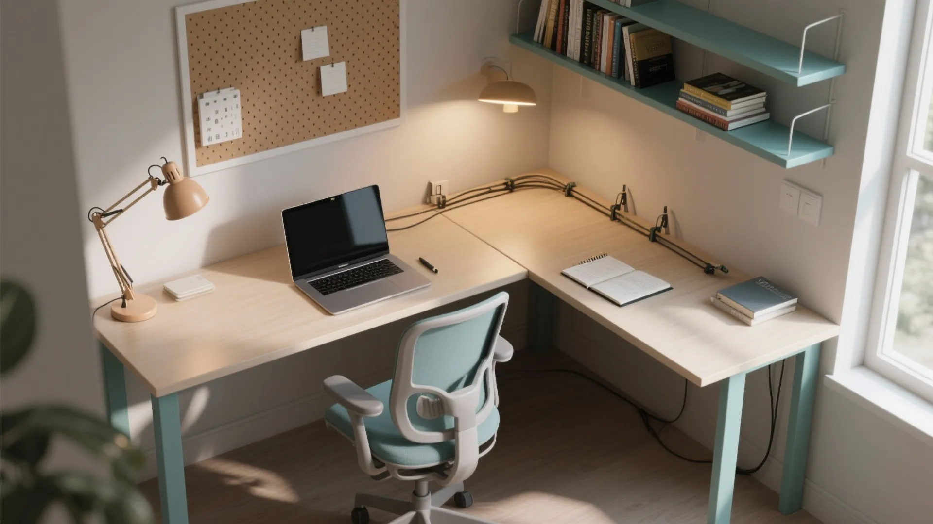 Idea 3: A Focus-Ready Study Zone (light, layout, and little rituals)