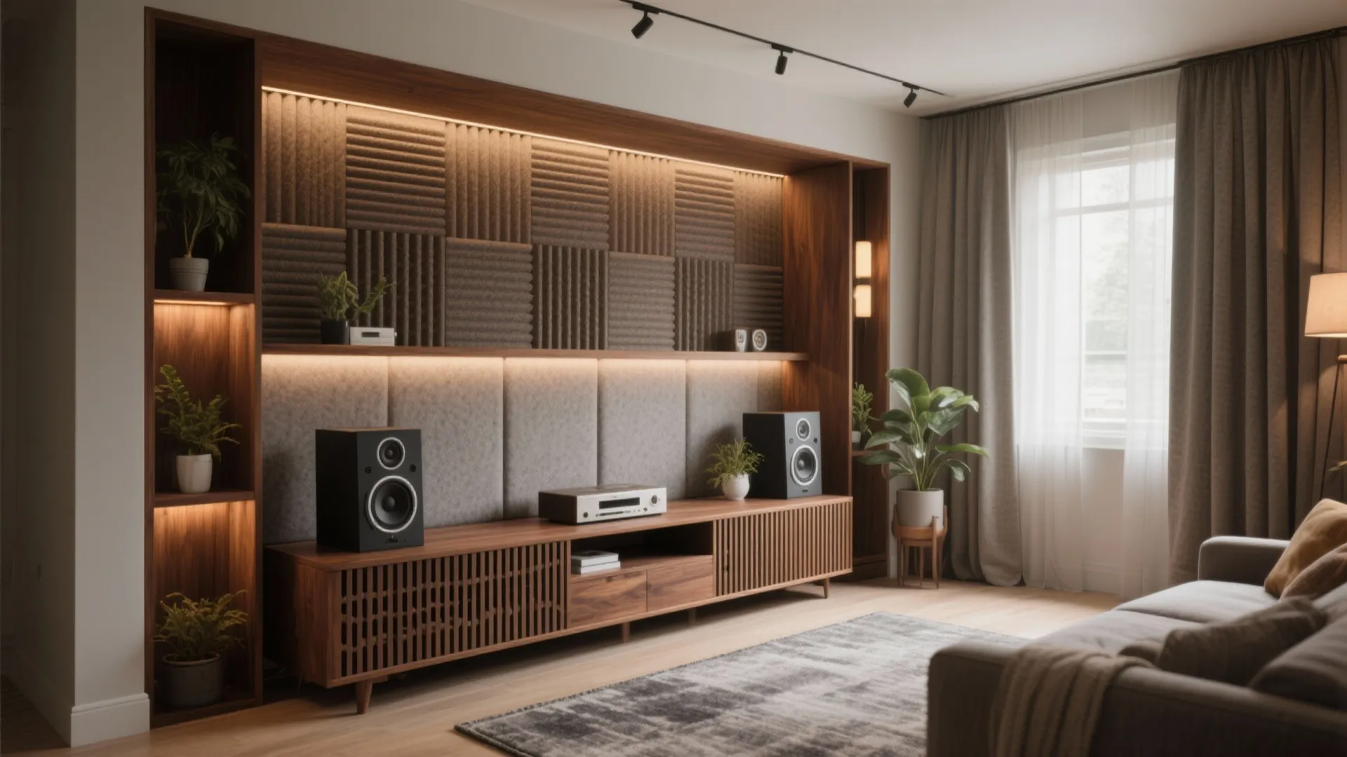Style‑Integrated Bass Traps: Benches, Shelves, Fabric Walls