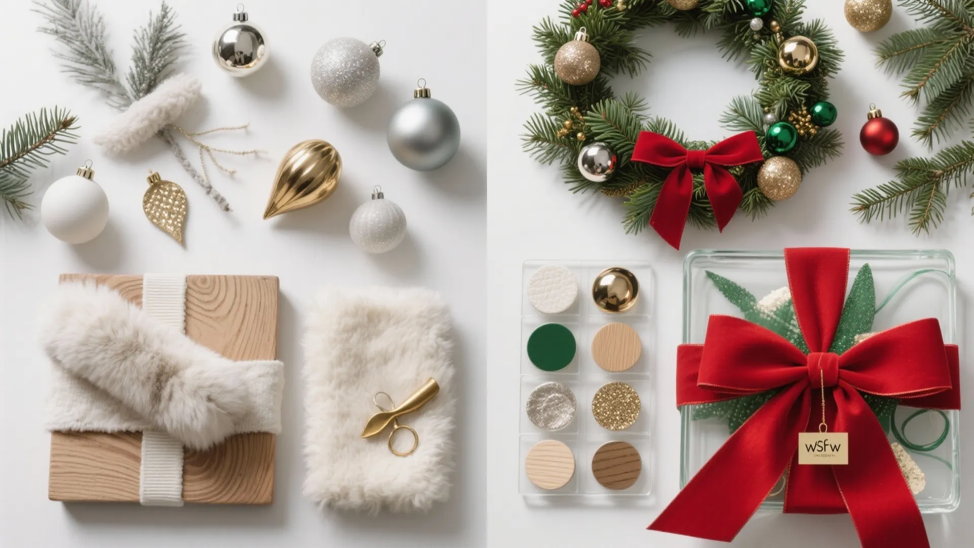 5) Style direction: Nordic lights or classic red-and-green