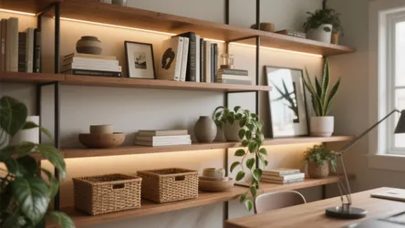 Office Shelf Decorating Ideas — 5 Fresh Tips