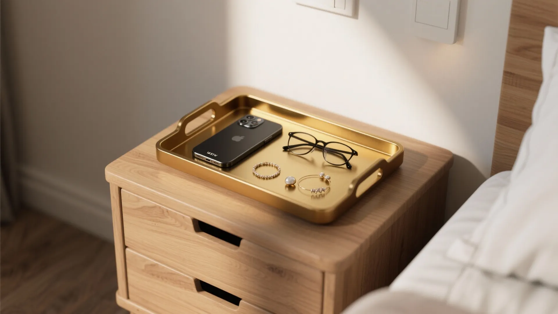 3. Styled Storage Trays