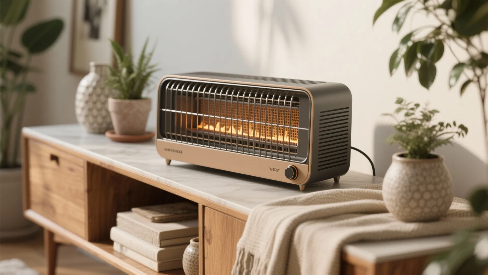 2. Make the heater a styling accent