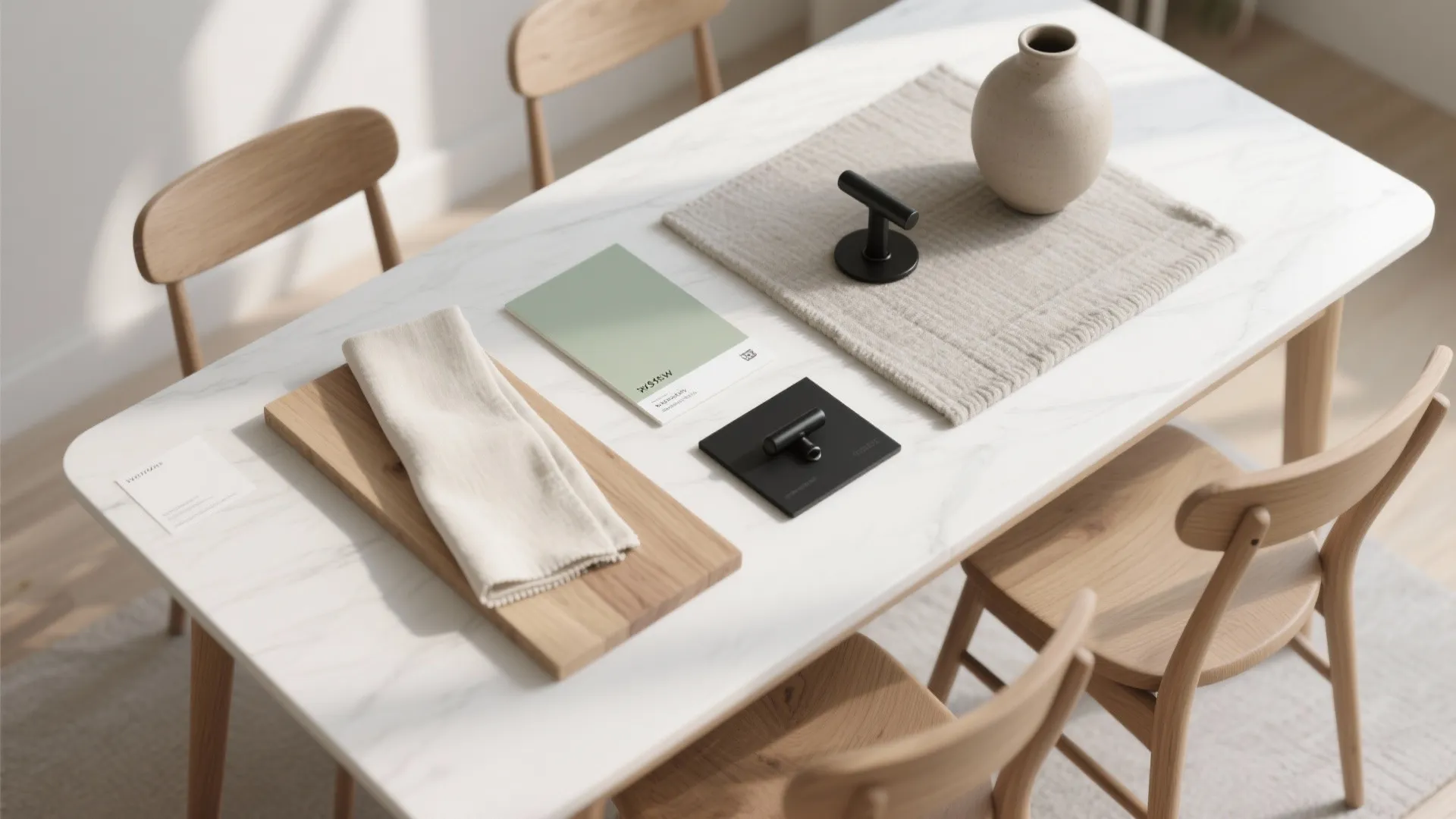 Thrifty styling: textiles, art, and multifunctional storage