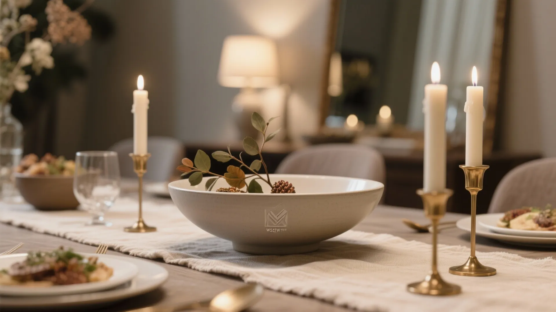 Art, mirrors, and styling that feel curated