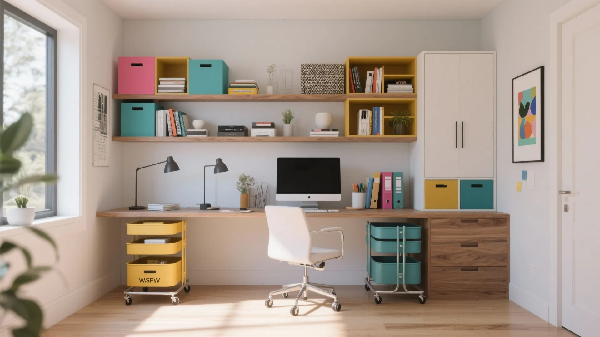 7. Clever Storage with Style