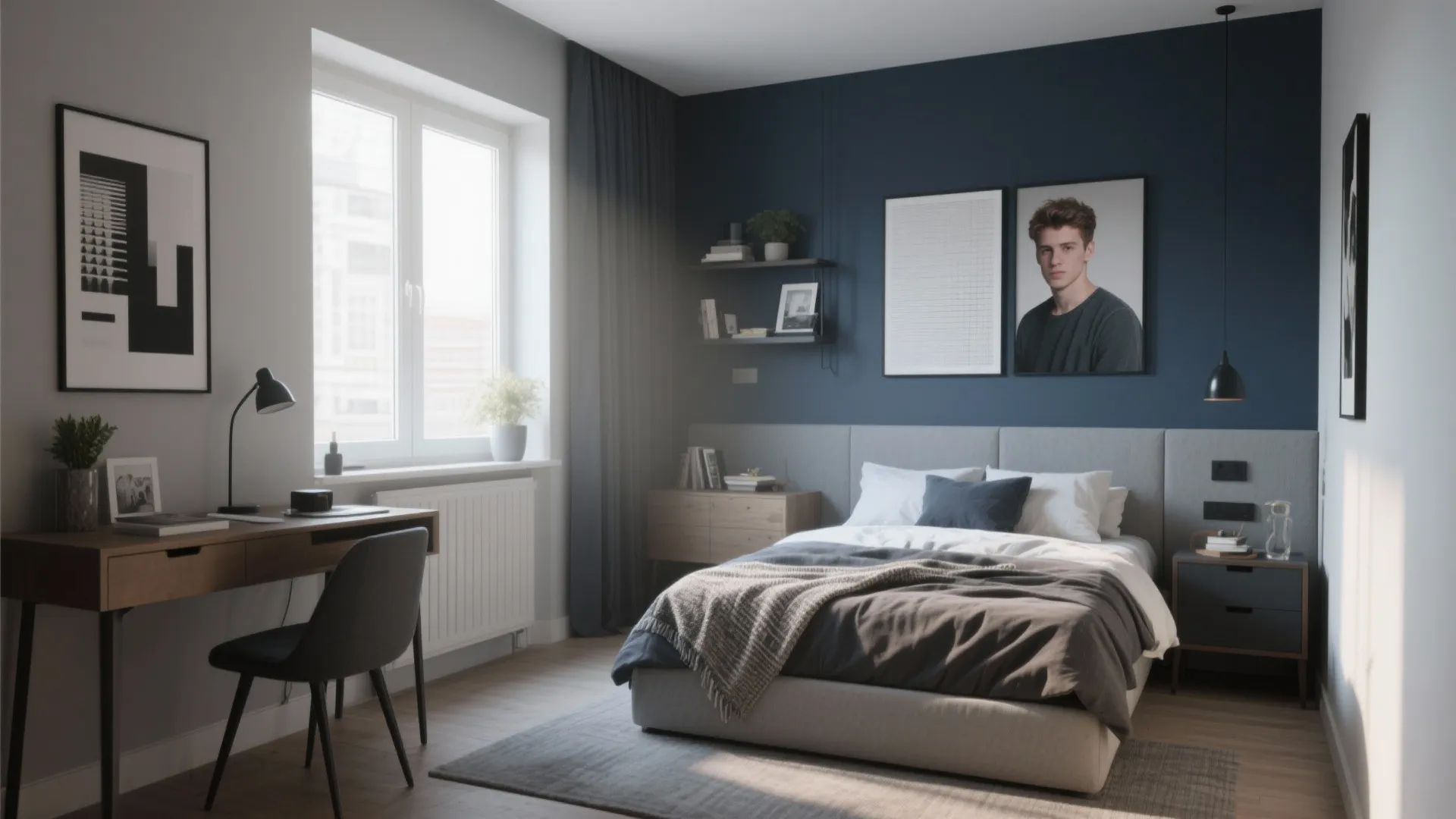 Fresh Bedroom Ideas for Young Male Adults: 1 Minute to Revamp Your Space with Style