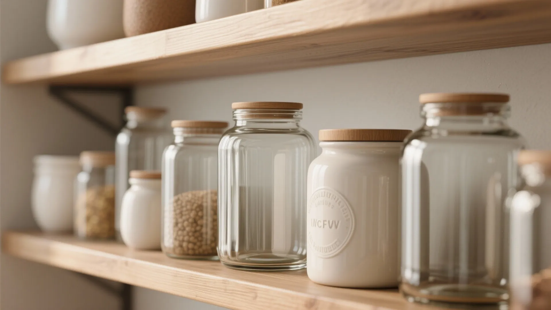 5. Stylish Storage Jars
