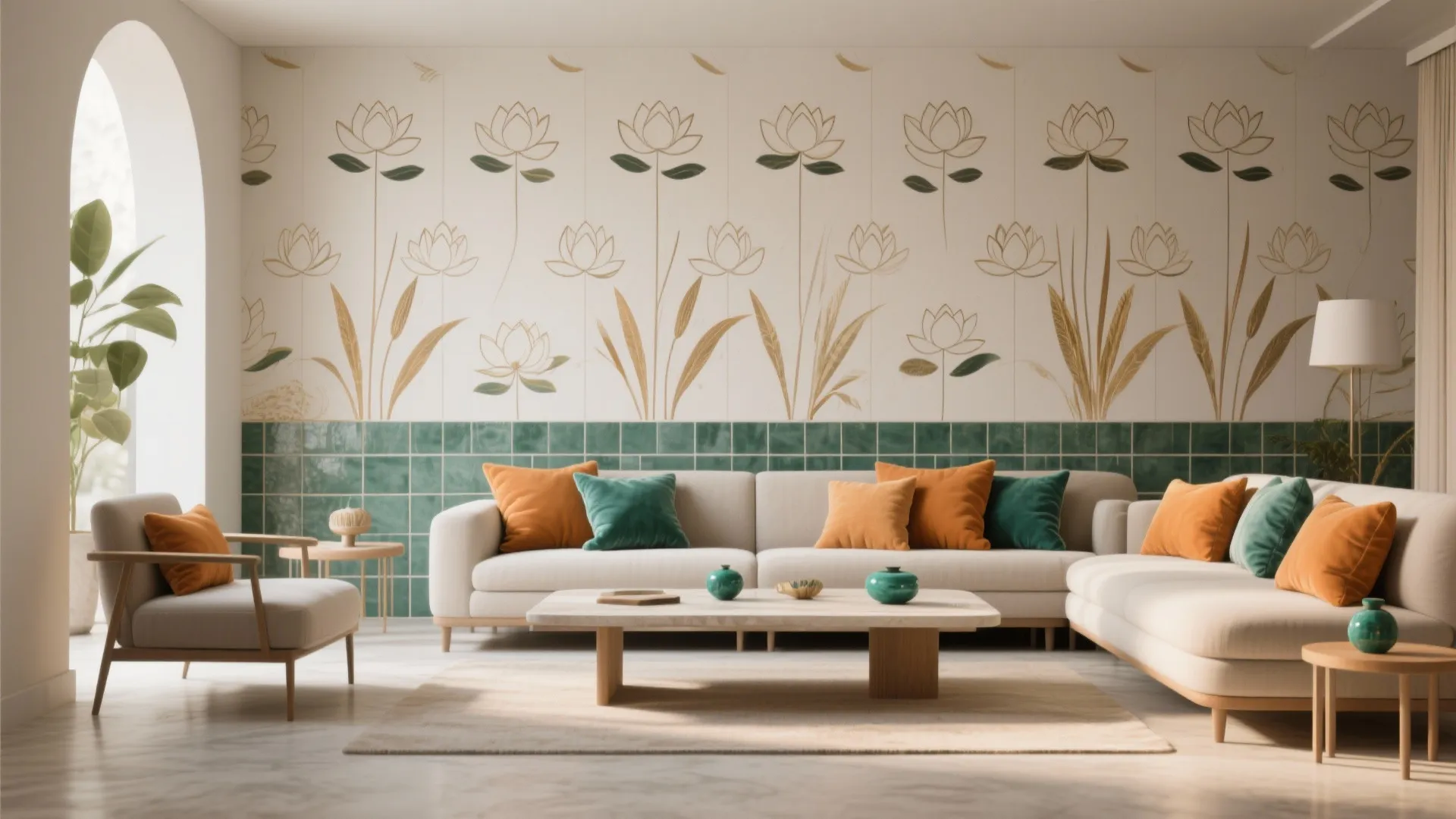 4. Stylized Plant Motifs