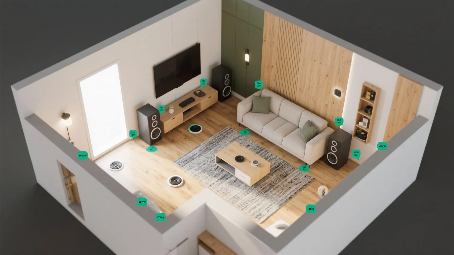 Subwoofer Crawl and Corner Control