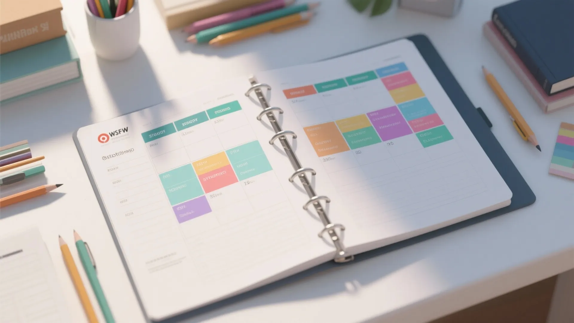 4. Subject-Specific Planner Sections