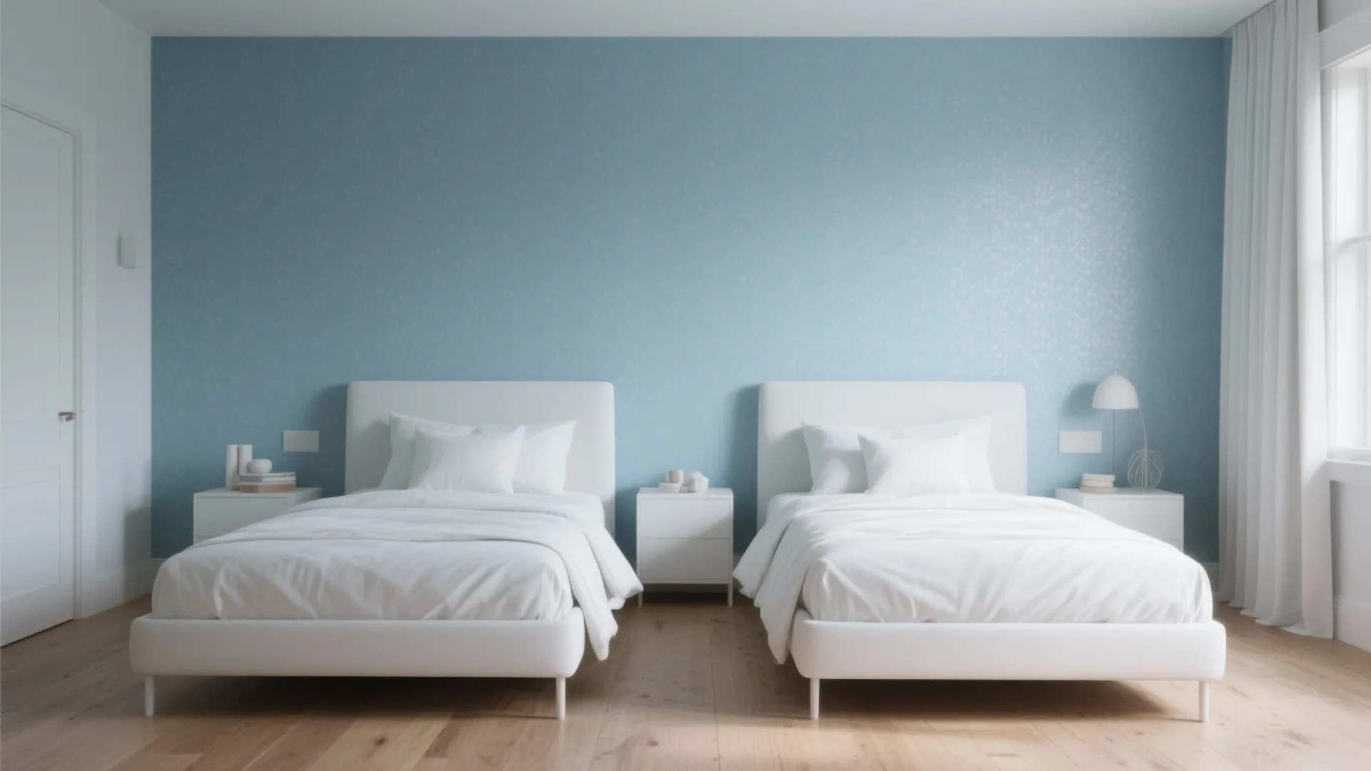 4. Accent Wall with Subtle Contrast