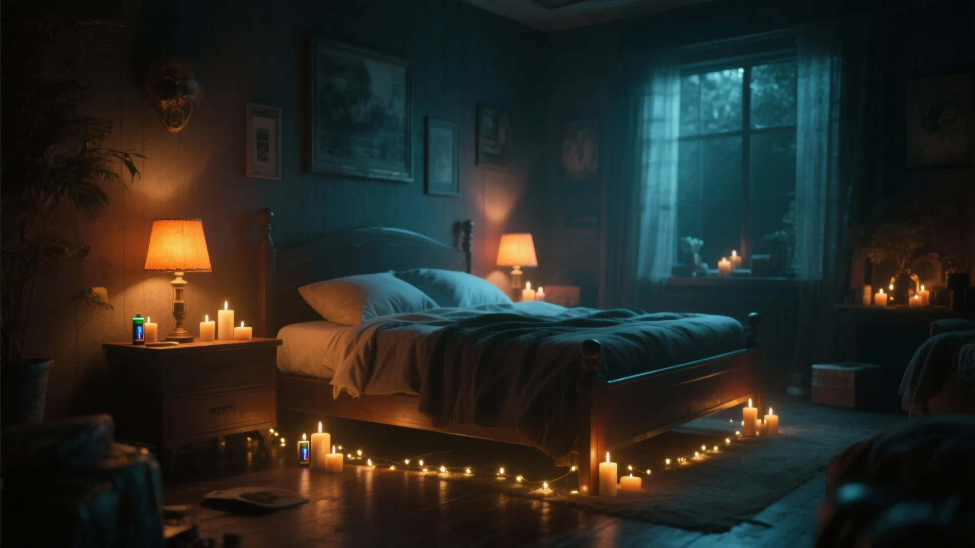 2. Subtle Creepy Lighting