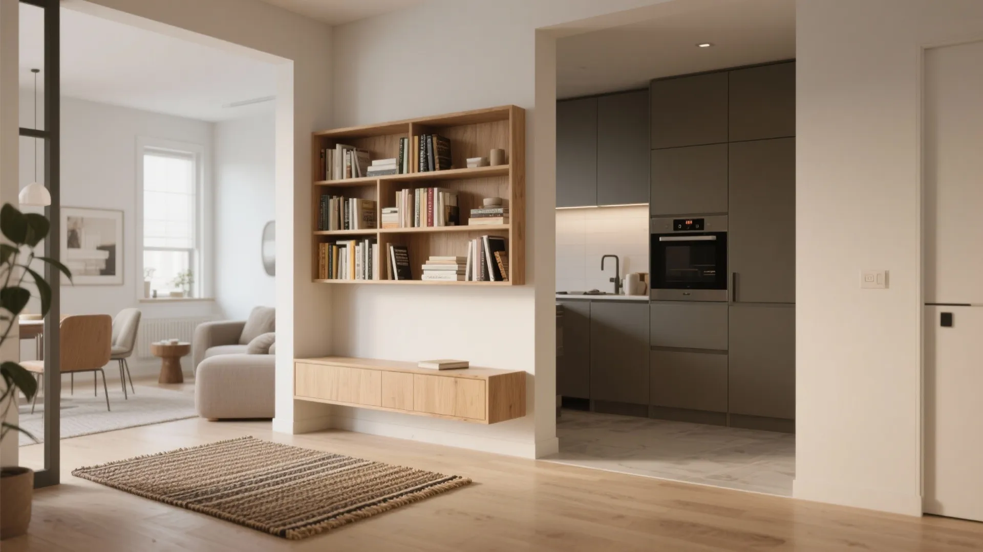 1. Define zones with subtle dividers