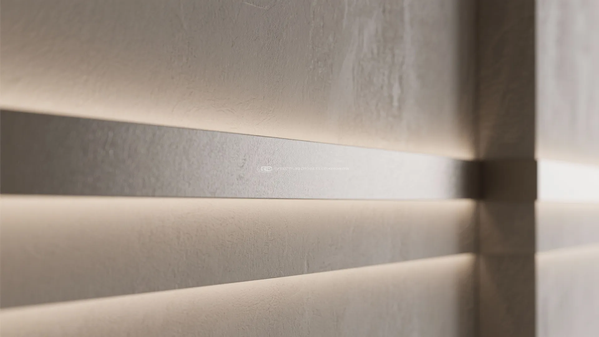 5. Subtle Toned Stripes with Finish Contrast