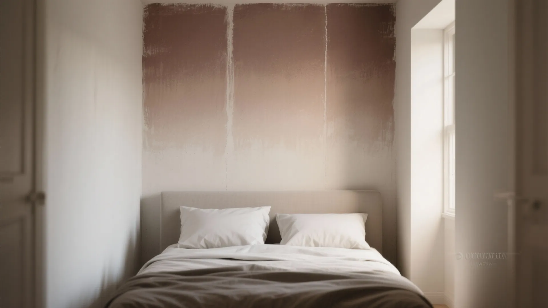 2. Subtle Ombre for a Small Feature Wall