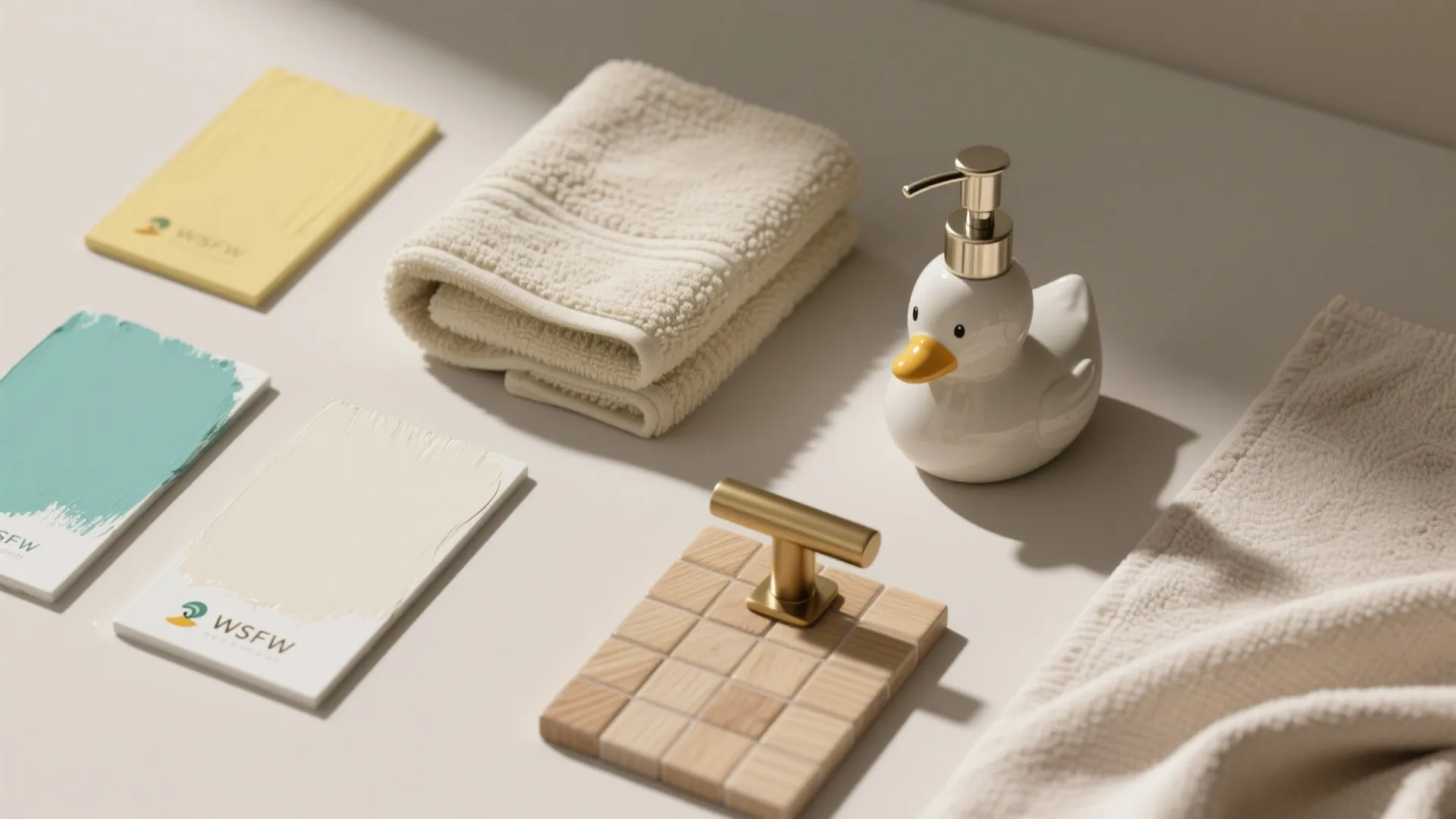 2. Subtle Palette with Duck Accents