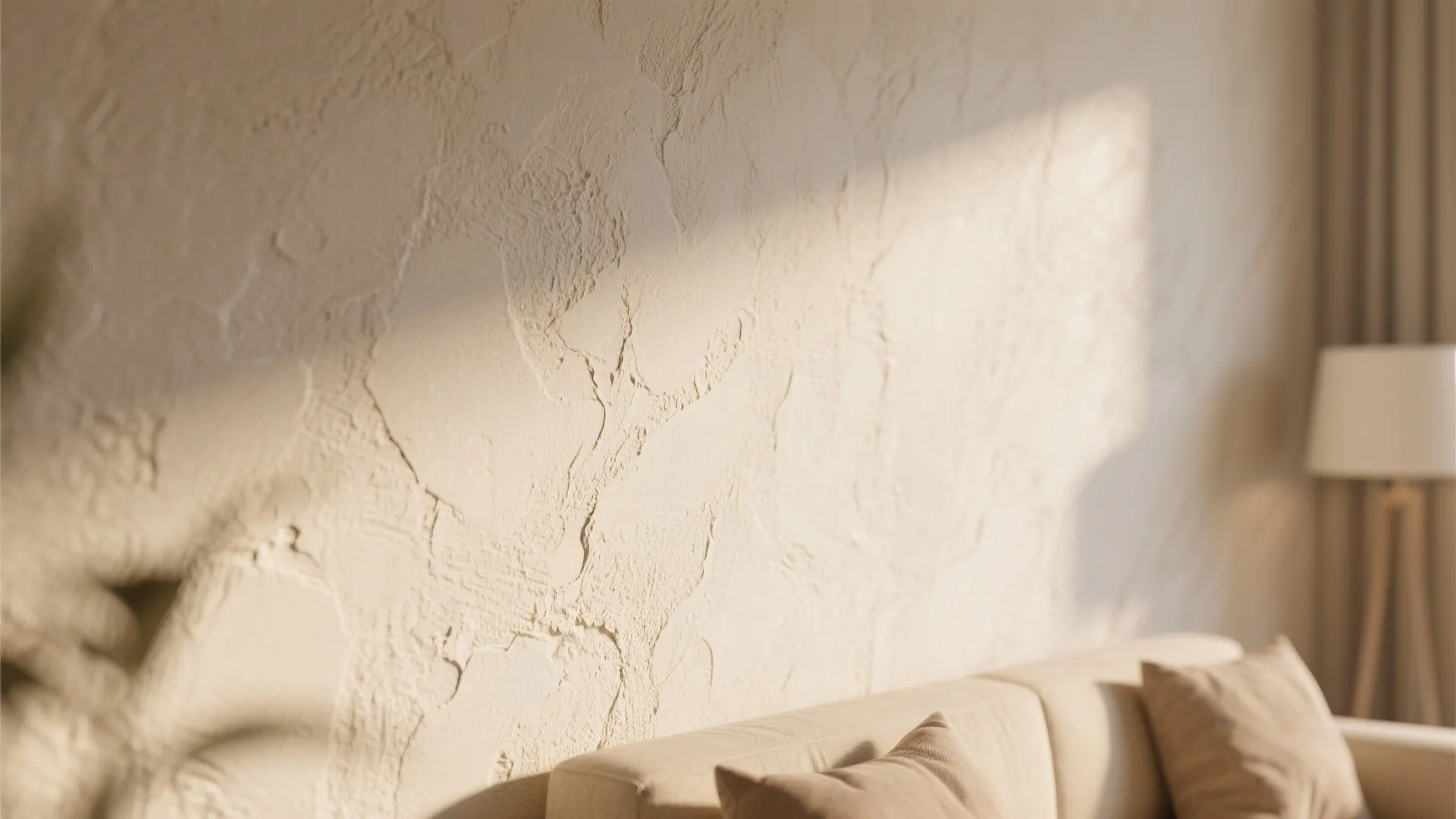 1. Subtle Stucco for Warmth