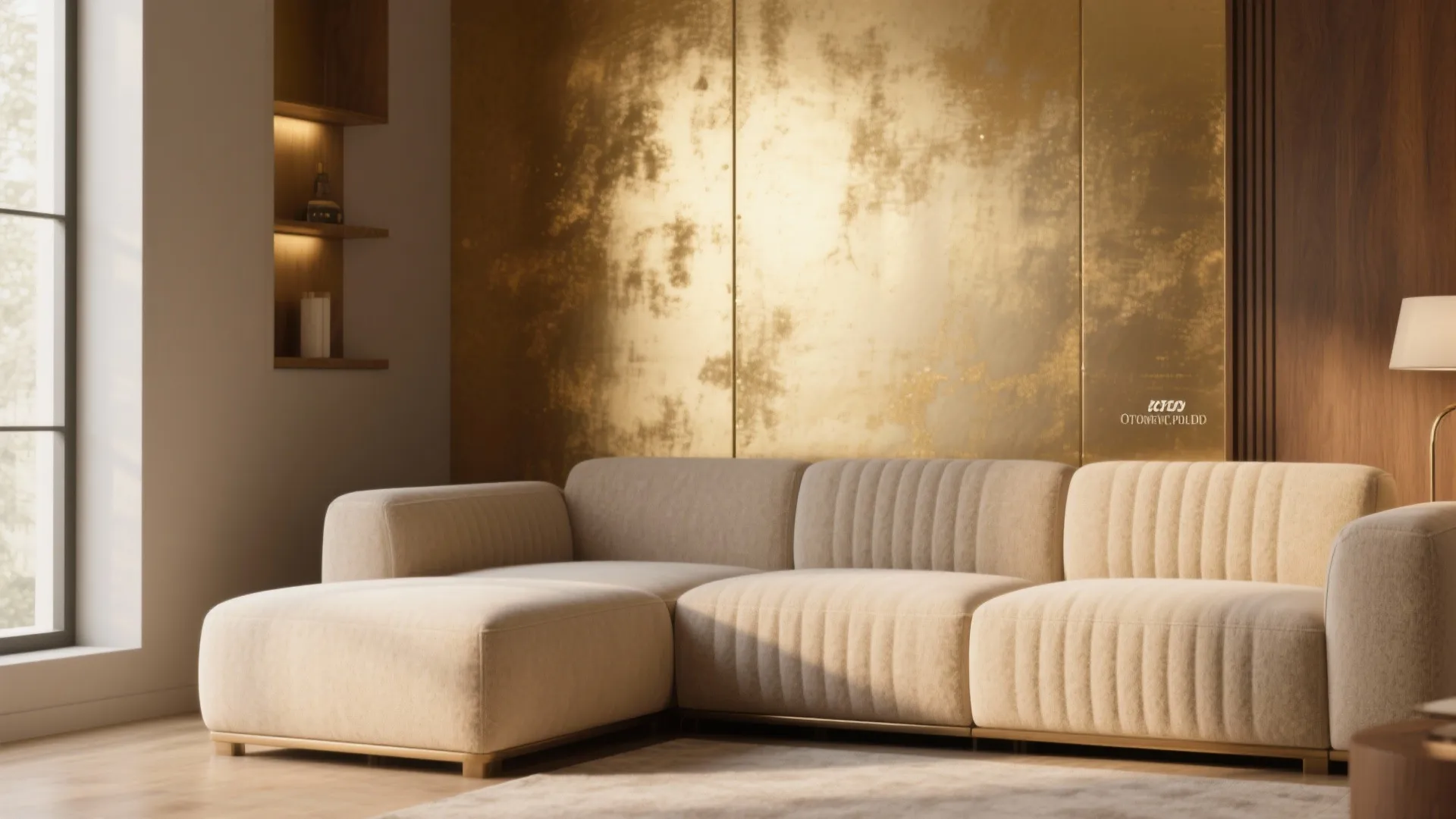 1. Subtle Metallic Wash