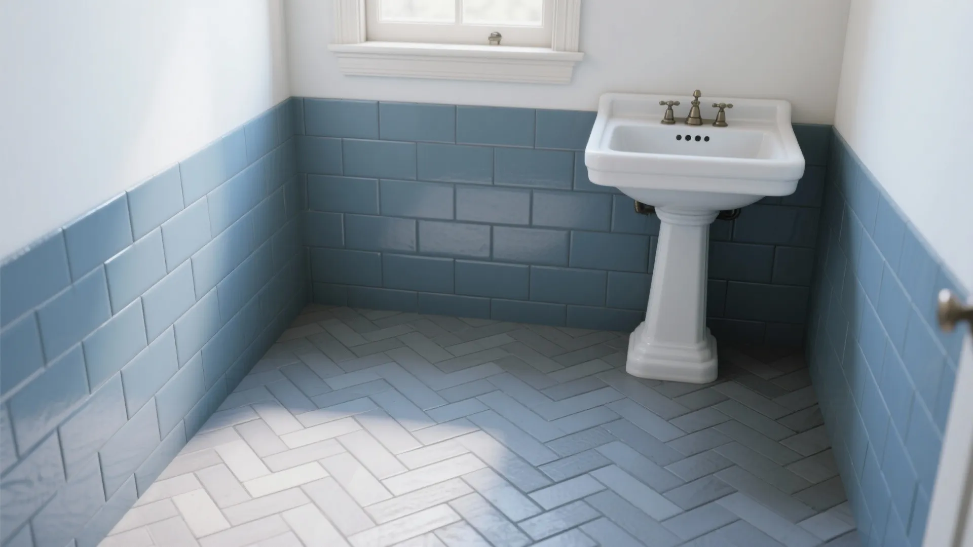 1. Classic Subway Blue for Timeless Appeal