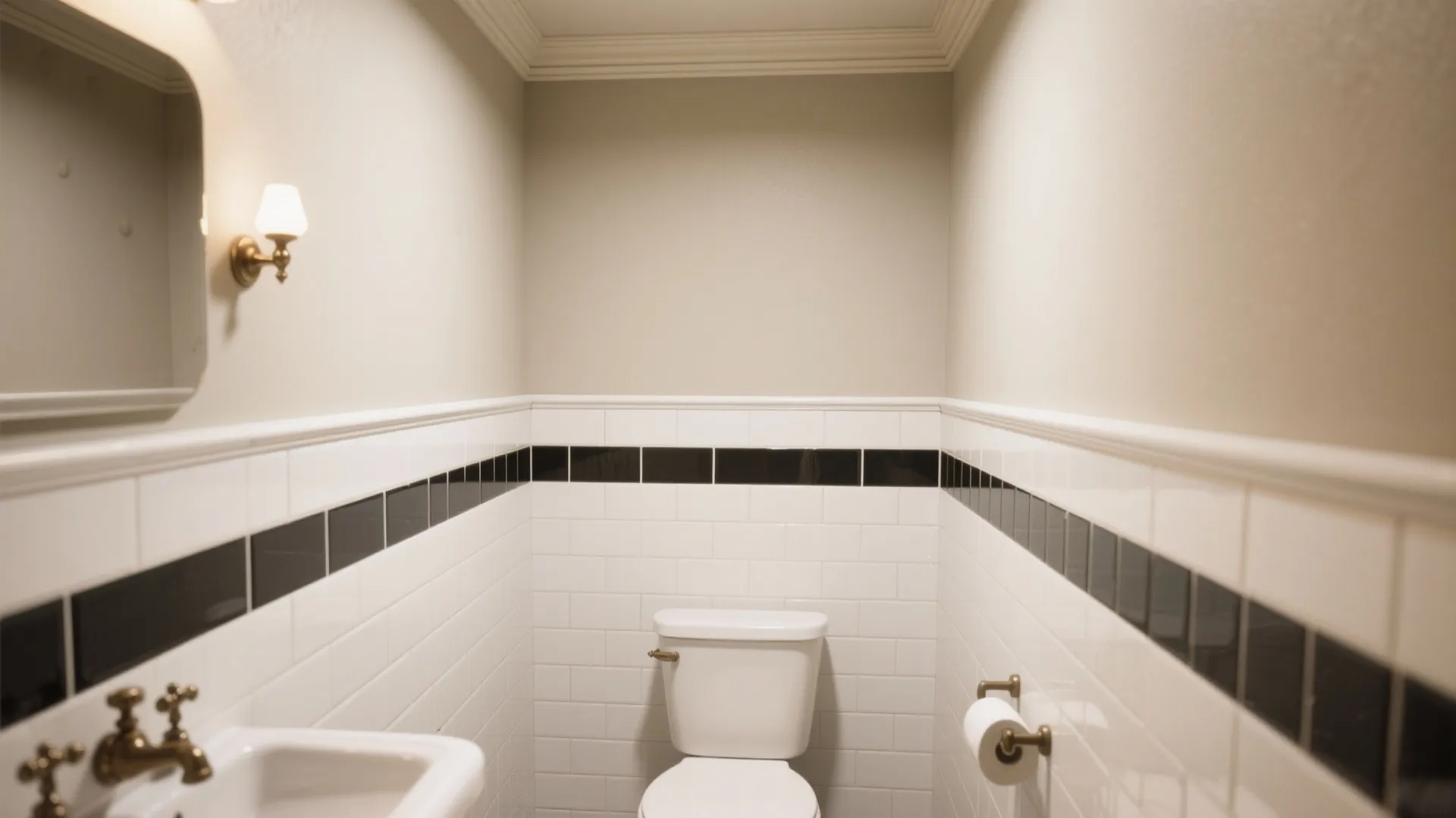 Classic Subway, Modern Twist: Contrasting Grout + Warm Paint