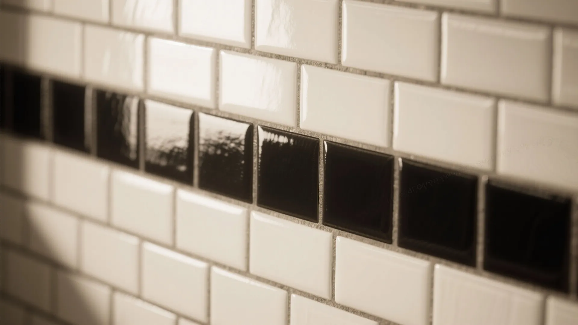 1. Classic Subway Tile with Bold Grout