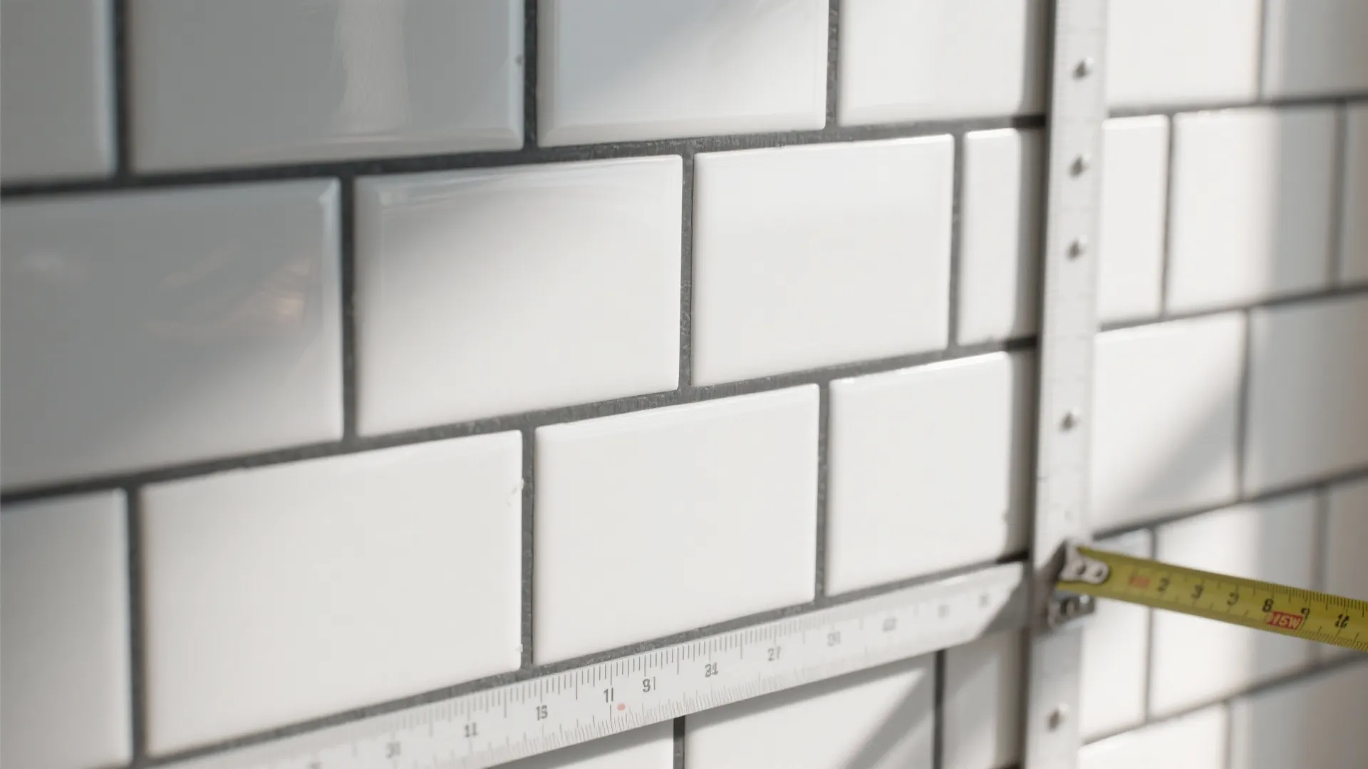 1. Classic Subway with Contrasting Grout