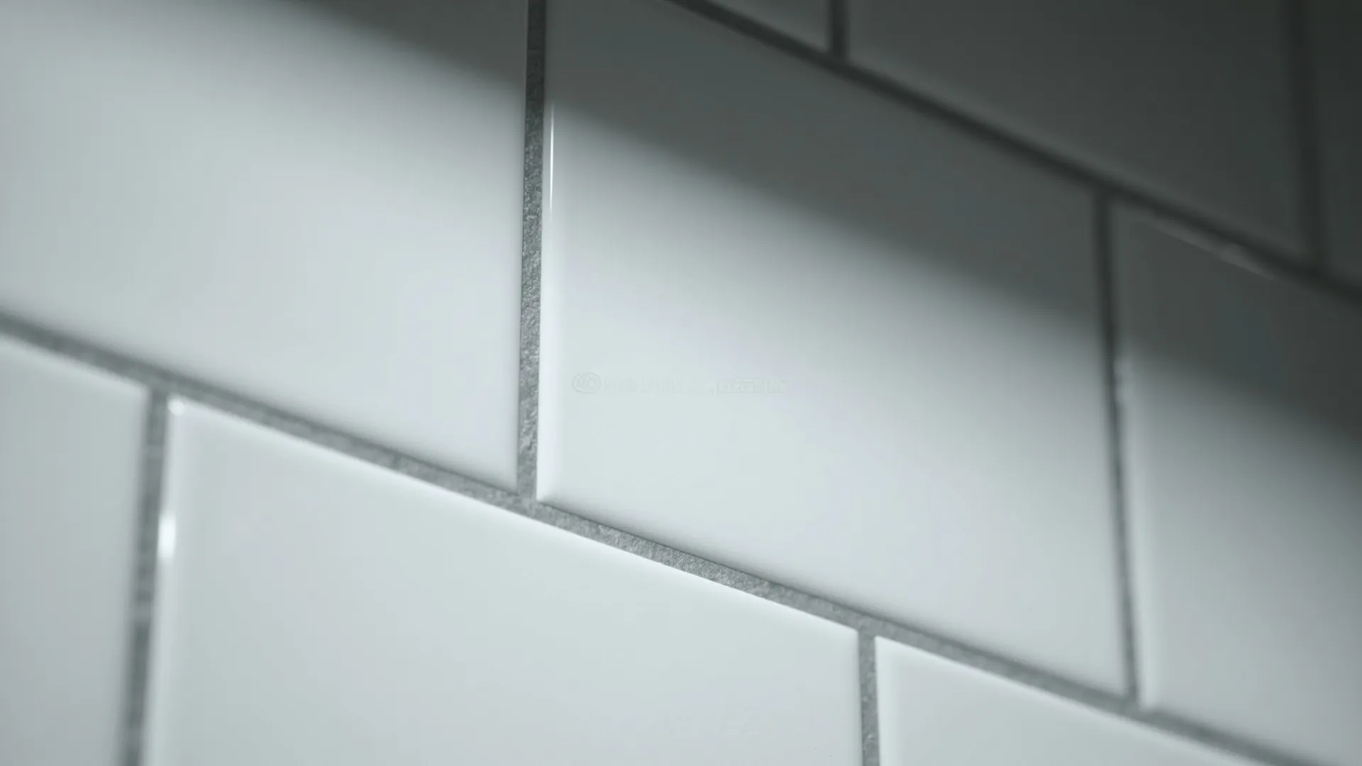 1. Mix large subway with grout contrast