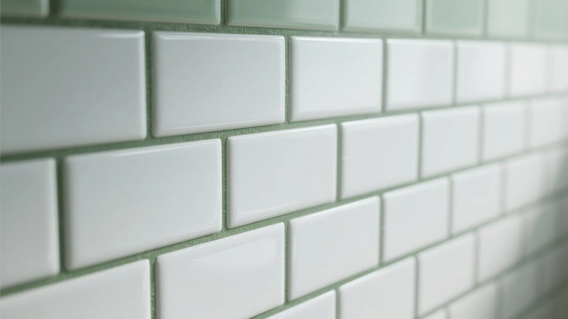 3. Subway Tile with Colored Grout