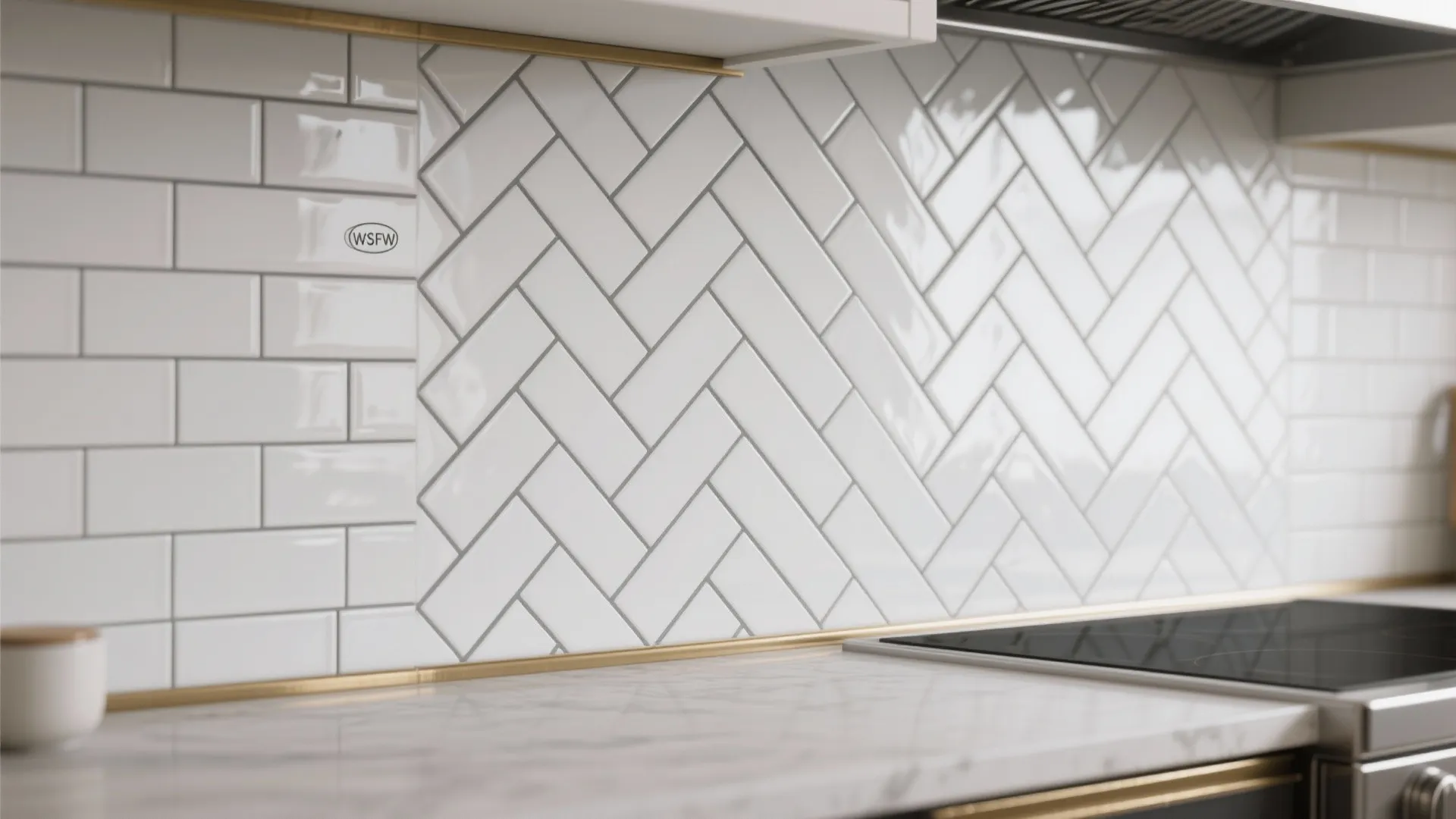 1. Classic Subway Tile with a Twist